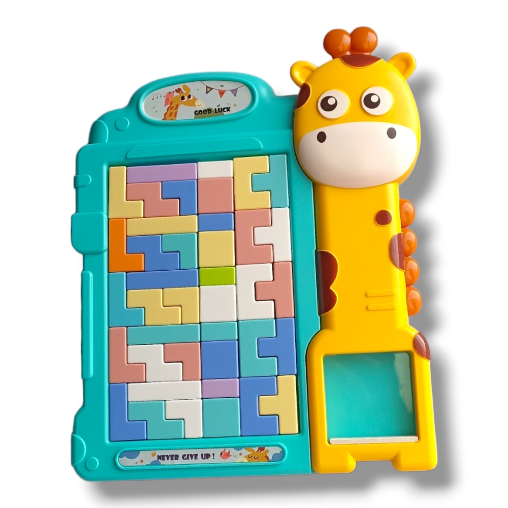 Rompecabezas Tetris, Base Figura Jirafa