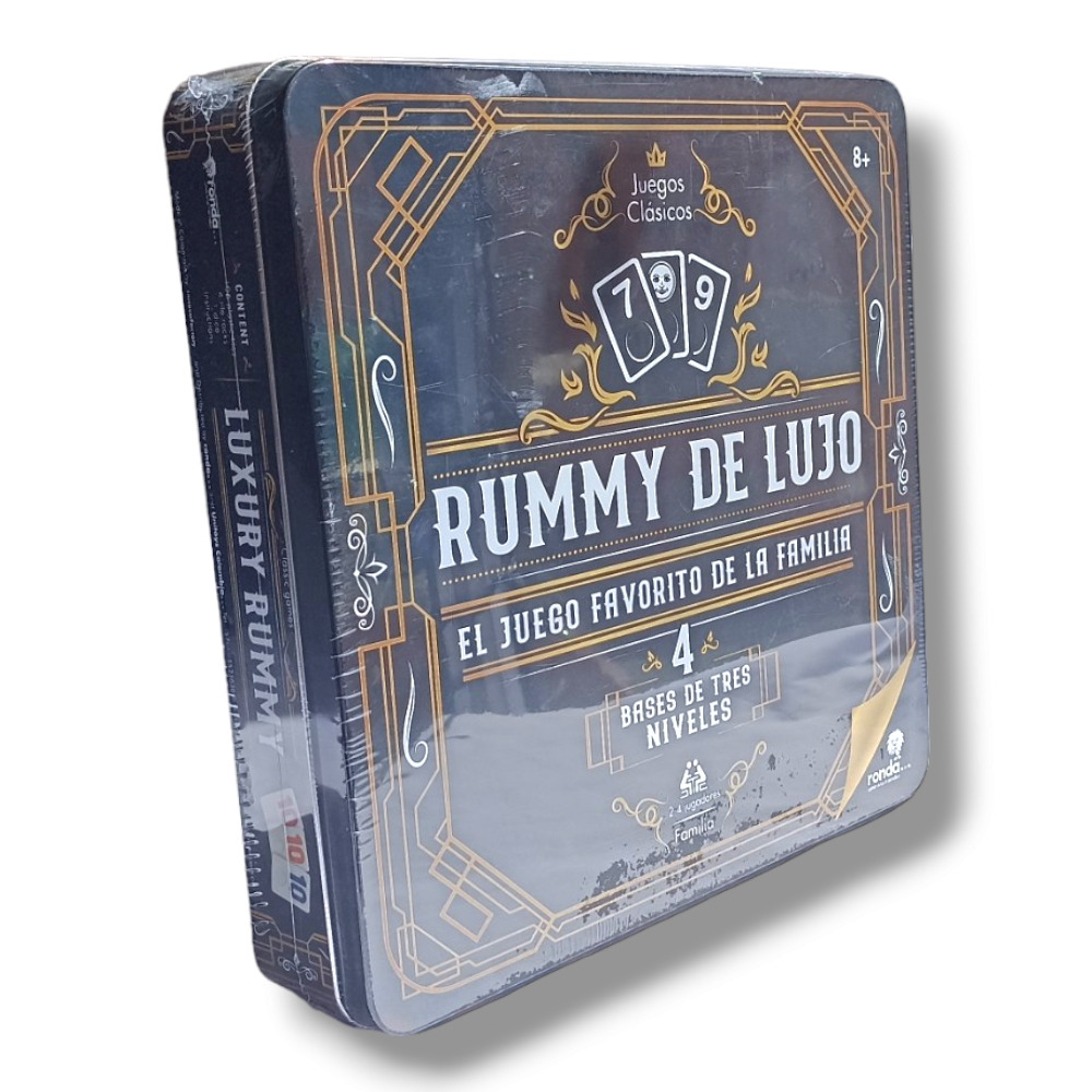 Rummy de lujo lata