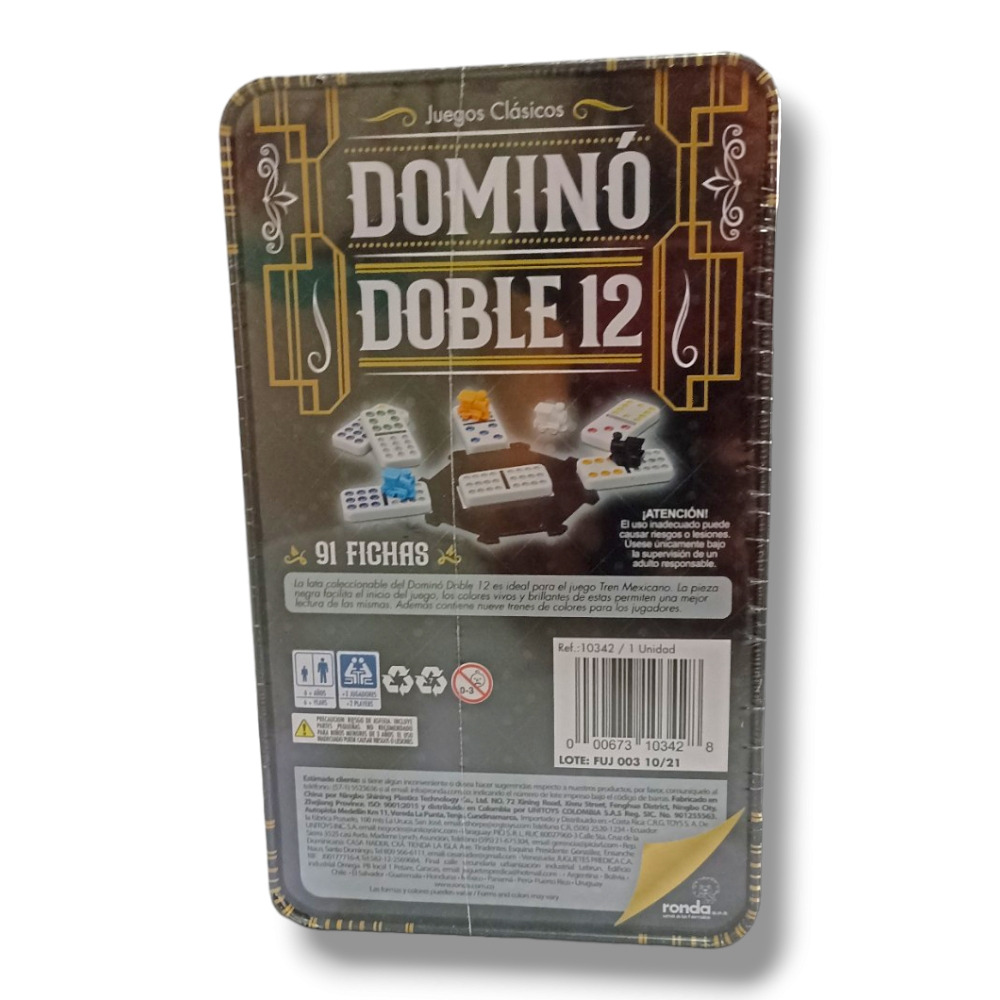 Domino doble 12 lata