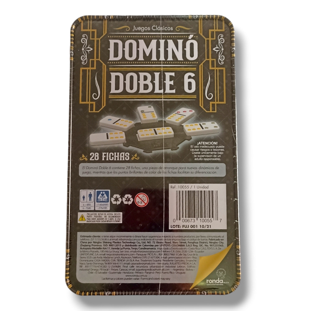 Domino lata 6 lata