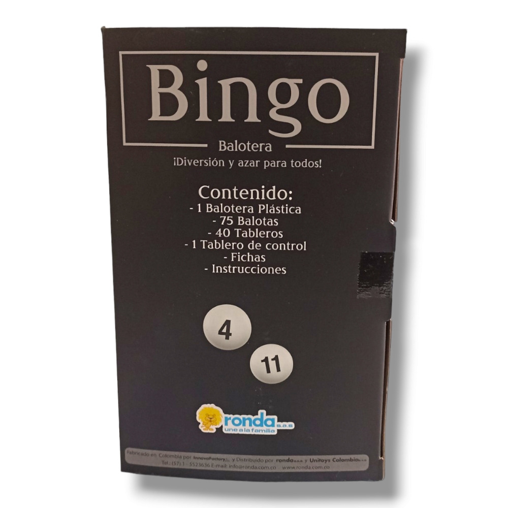 Bingo Balotera de Tradicion