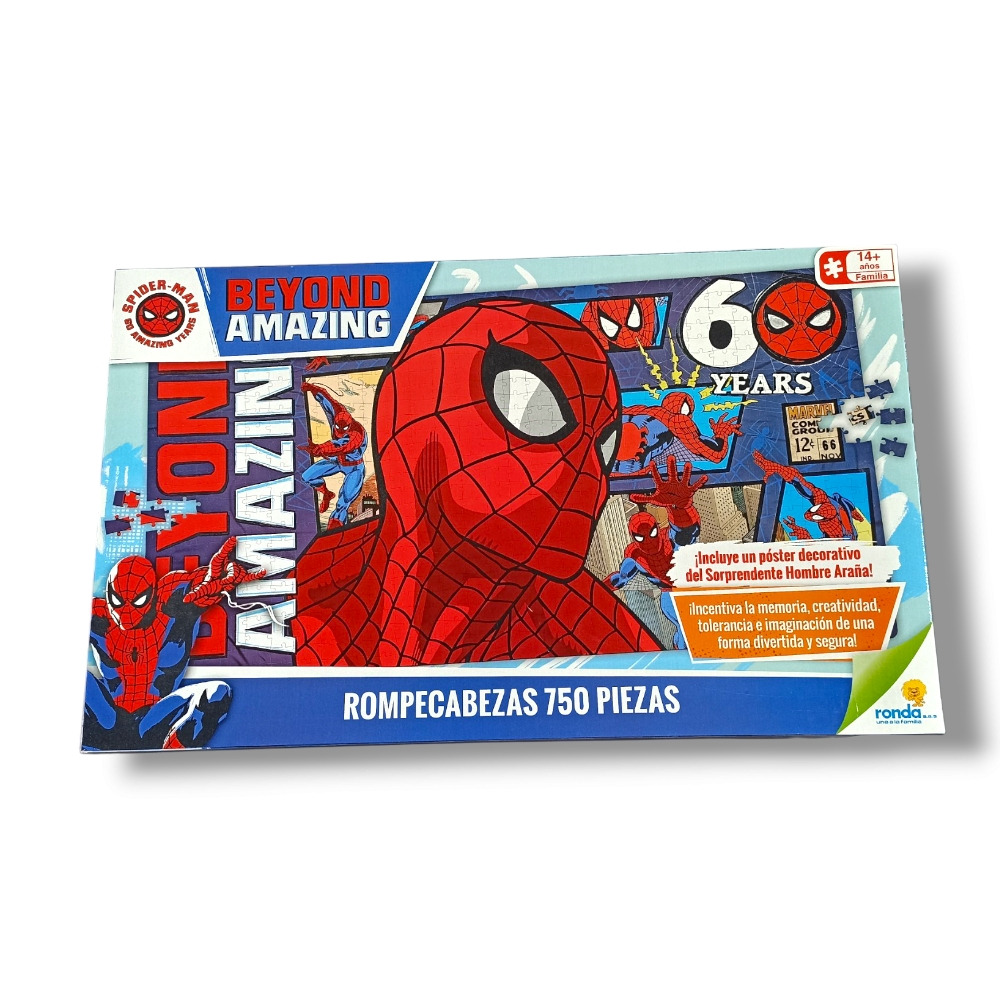 Rompecabezas X 750 pzas Spiderman 60 Años