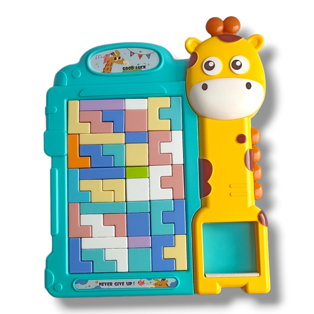 Rompecabezas Tetris, Base Figura Jirafa