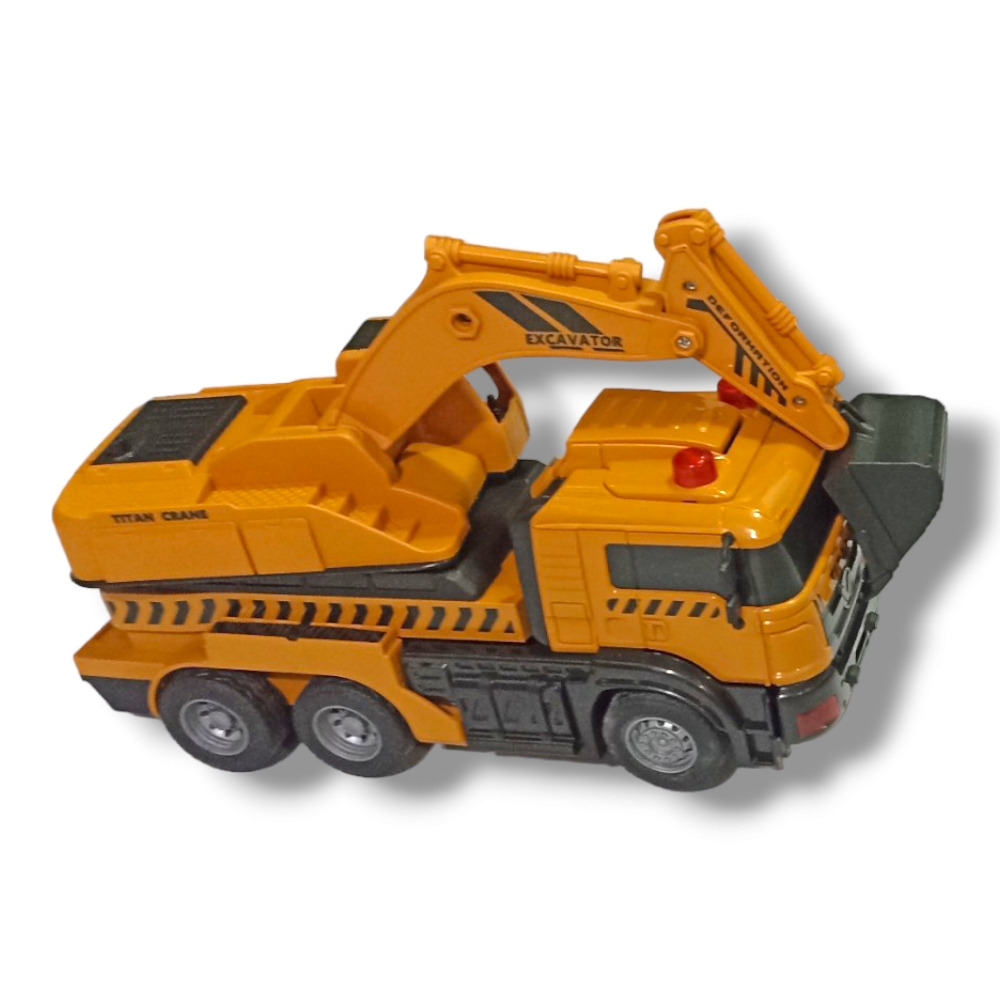 Retro Excavadora R/C Transformable